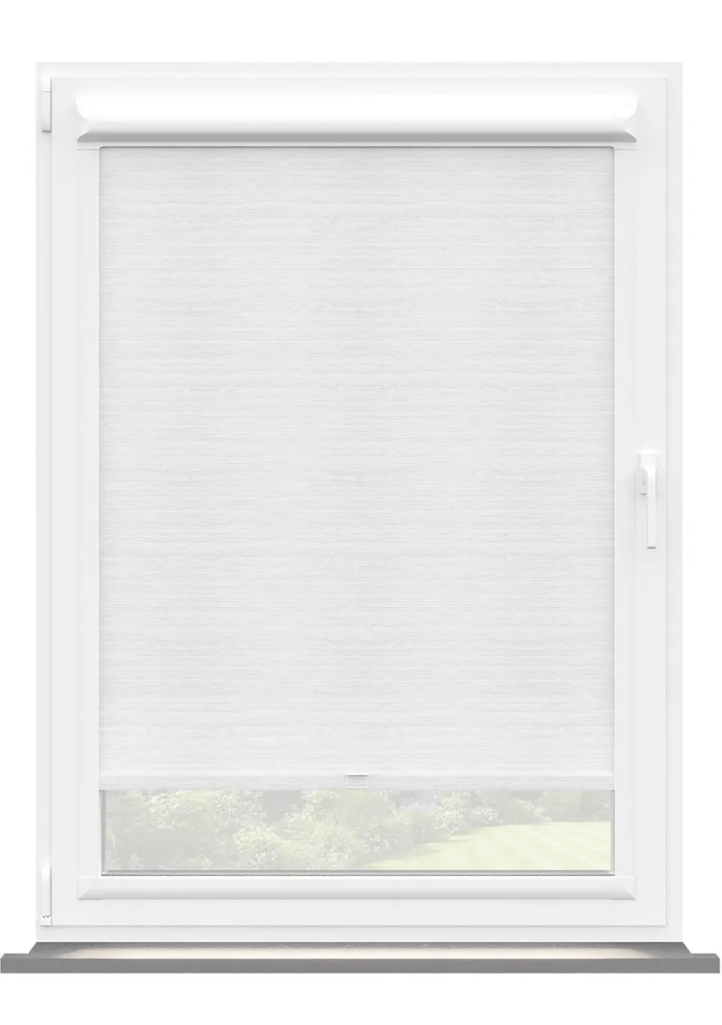 Ivory Slub Perfect Fit Roller Blind