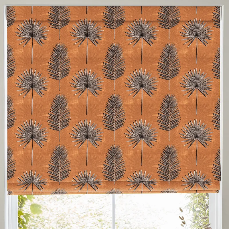 Zana Made To Measure Roman Blind Terracotta