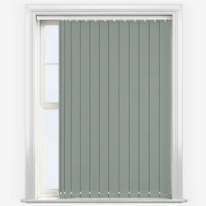 Deluxe Plain Dove Grey Vertical Blind
