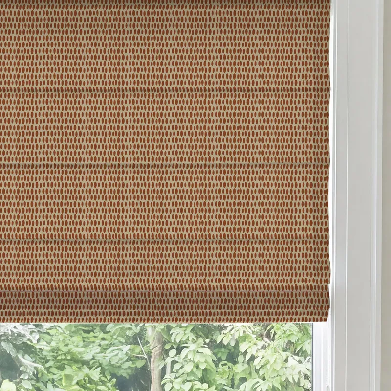 Ante Decor Mercury Made To Measure Roman Blind Fireball