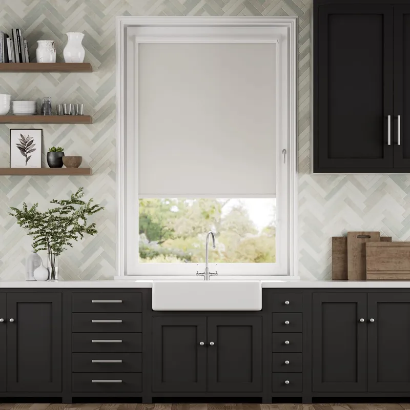 Perfect Fit Sorrento Blackout Cloud Roller Blind