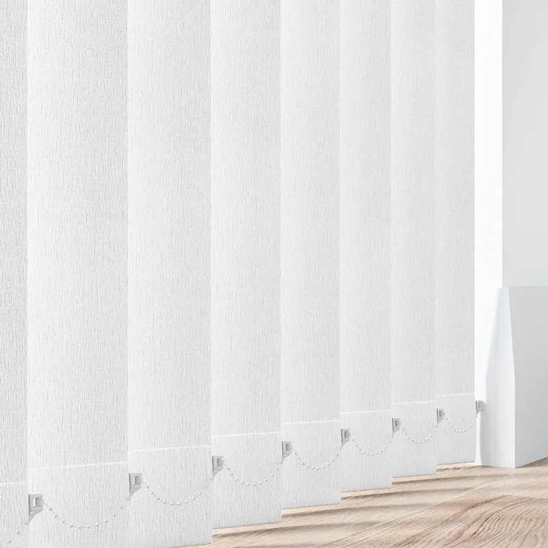 Cloud White Vertical Blind
