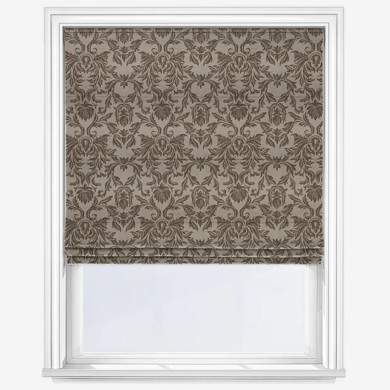 Belgravia Mocha Roman Blind