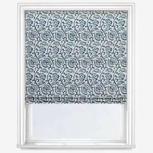 Calla Sapphire Roman Blind