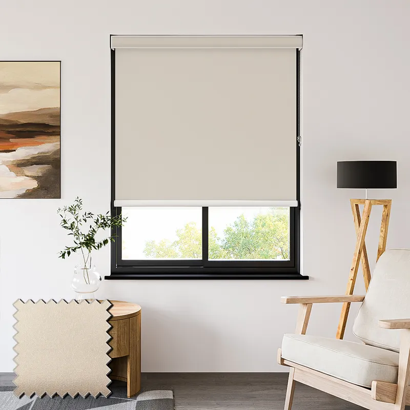 Sueno Blackout Pebble Grey Roller Blinds