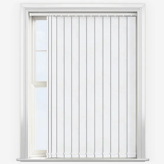 Supreme Blackout Porcelain White Vertical Blind