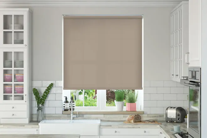 Chloe Hessian - Roller Blind