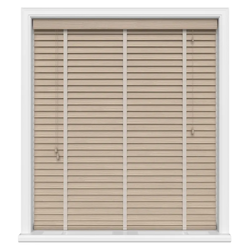 Nordic Real Wood With Tapes Blinds Uk