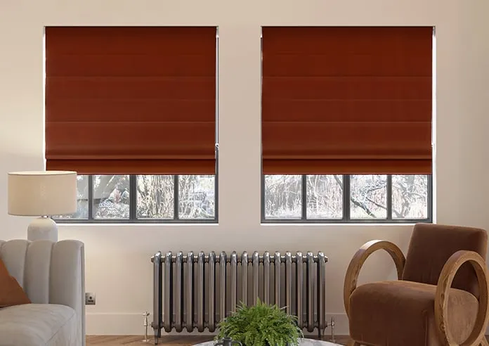 Ultra Luxe Velvet Roman Blinds