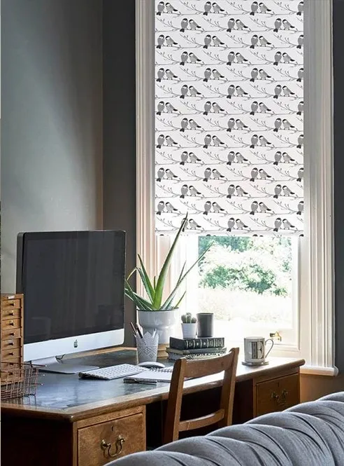 Willow Tit Roller Blind By Lorna Syson