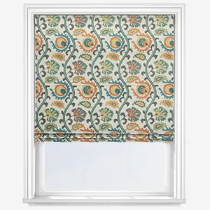 Fabien Sea Green Roman Blind