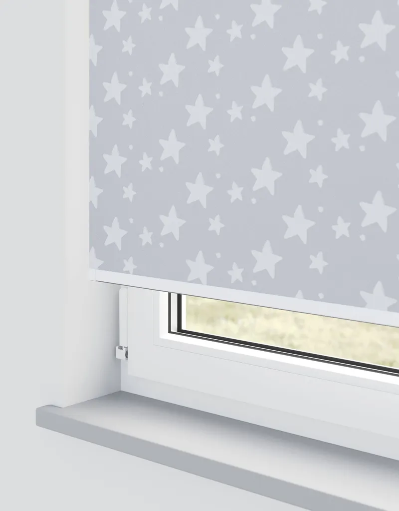 Magical Grey Roller Blind