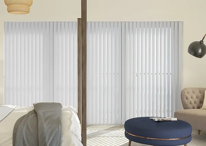 Bamburgh Silver Breeze - Vertical Blind