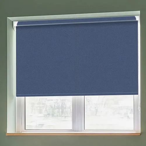 Polaris Navy Grip Fit Roller Blinds