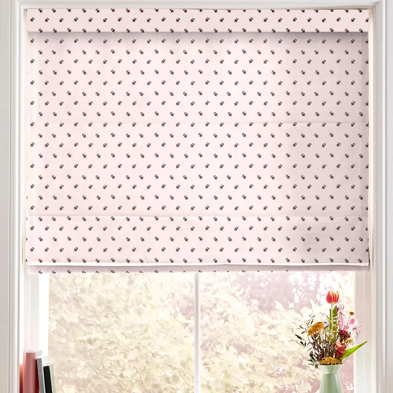 Cath Kidston Rose Bud Made To Measure Roman Blind Pink