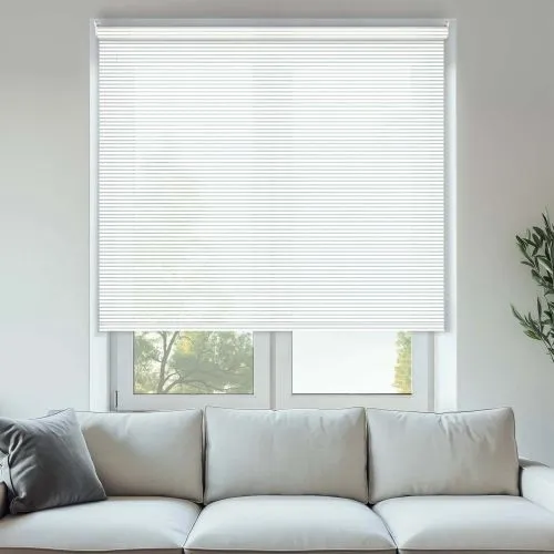 Sumatra White Cordless Roller Blinds - Shop Now