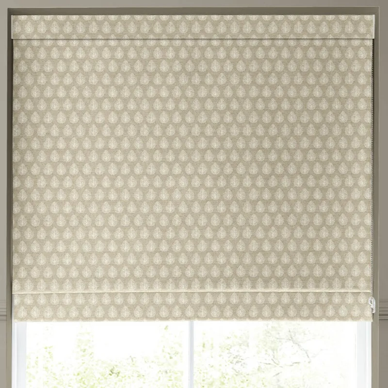 Emily Bond Jaipur Made To Measure Roman Blind Linen