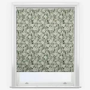Emily Bond Crocus Green Roller Blind