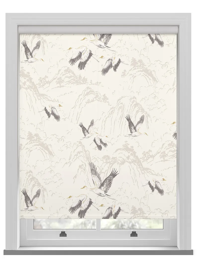 Laura Ashley Animalia Silver Roller Blind