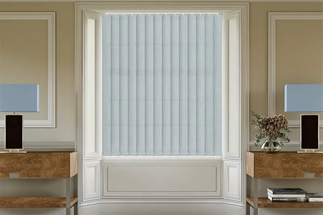 Dusk Duck Egg - Textured Vertical Blind