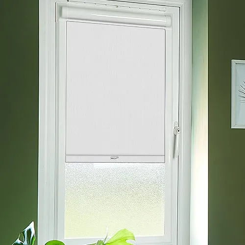 Corsica White Perfect Fit Roller Blinds