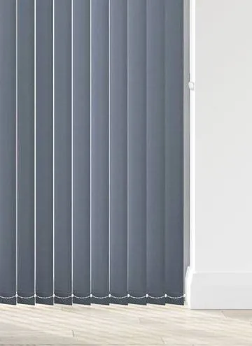 Splash Midnight Blue Vertical Blind