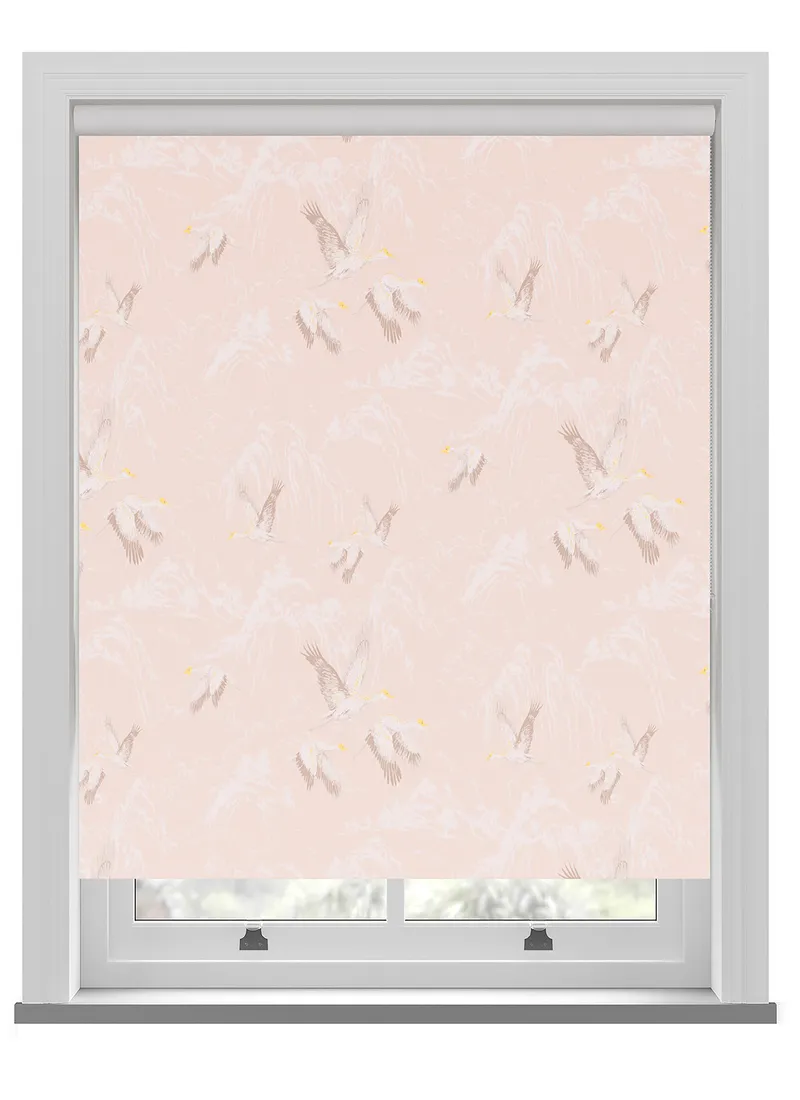 Laura Ashley Animalia Blush Roller Blind