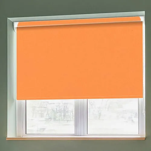 Polaris Tangerine Grip Fit Roller Blinds