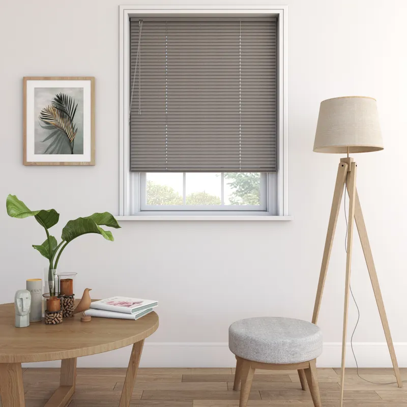 Silver Venetian Blinds