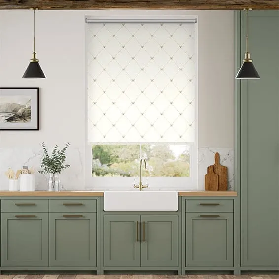 Nectar Trellis Honey Roller Blind