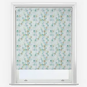 Sonova Studio Mosaic Mint Sage Roller Blind