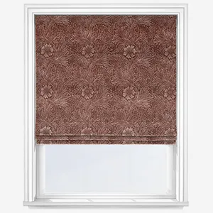 William Morris At Home Marigold Velvet Berry Roman Blind