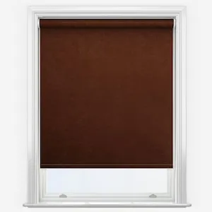 Windsor Blackout Rust Roller Blind