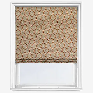 Appleby Burnt Sienna Roman Blind