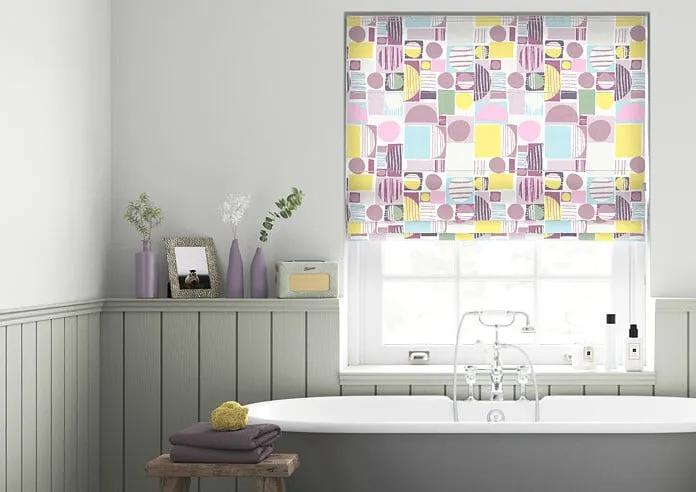 Carrie Violet - Roman Blind