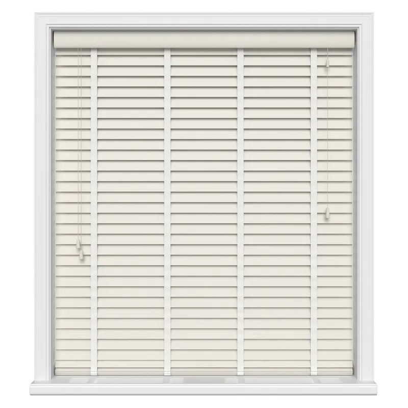 Mirage Cream Grain With Tapes Eco-wood Blinds Uk