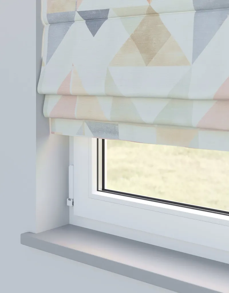 Arena Roscoe Blush Roman Blind