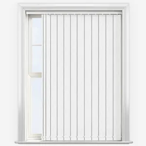 Oasis White Vertical Blind