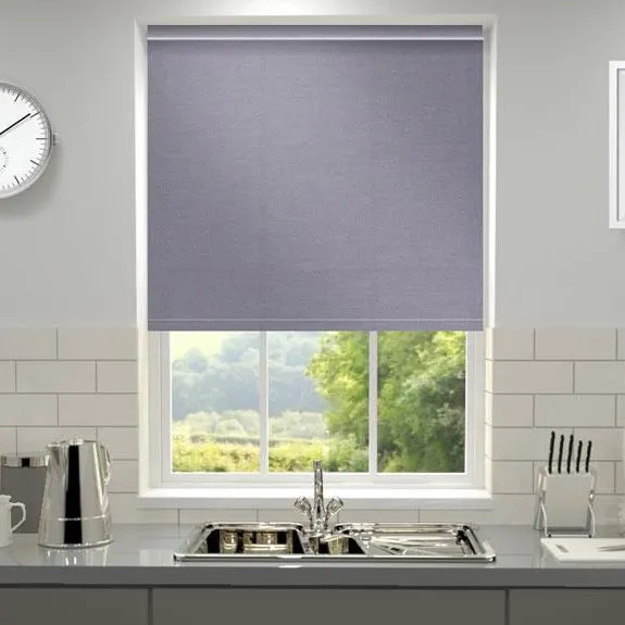 Kensington Plain Made To Measure Roller Blind Sloe
