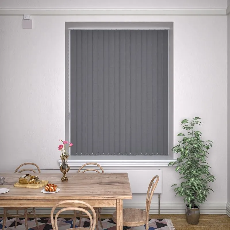 Kensington Plain Made To Measure Vertical Blind Rock