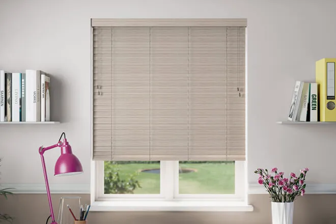 Nova Scotia Natural Oak - Wooden Blind