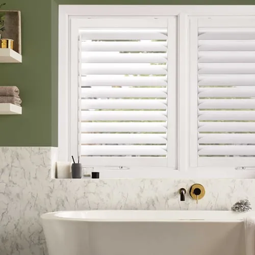 Arctic Bright White Perfect Fit Shutters