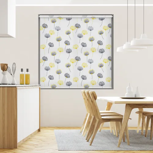 Odi Cordless Lemon Roller Blind - Stylish & Easy Install