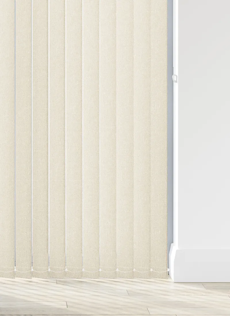 Lux Cream Vertical Blind