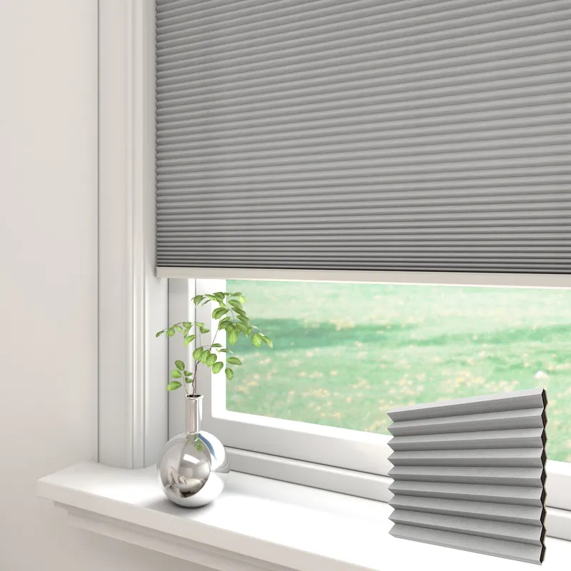 Cosishade Grey Thermal Privacy Honeycomb Blinds