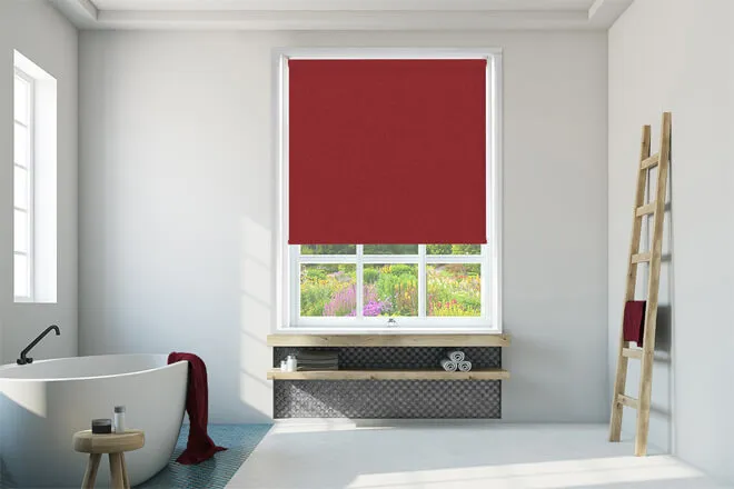 Code Red - Waterproof Blackout Roller Blind