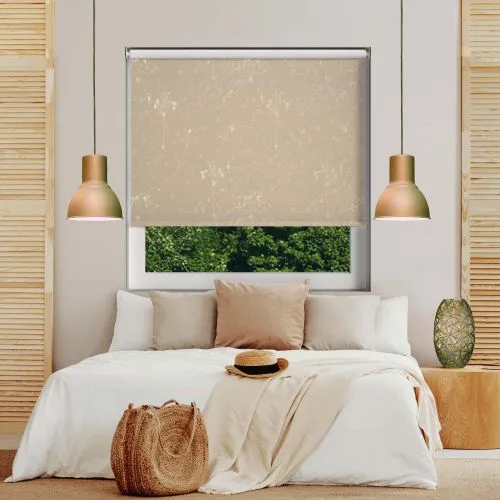 Cape Tulip Champagne Cordless Roller Blind