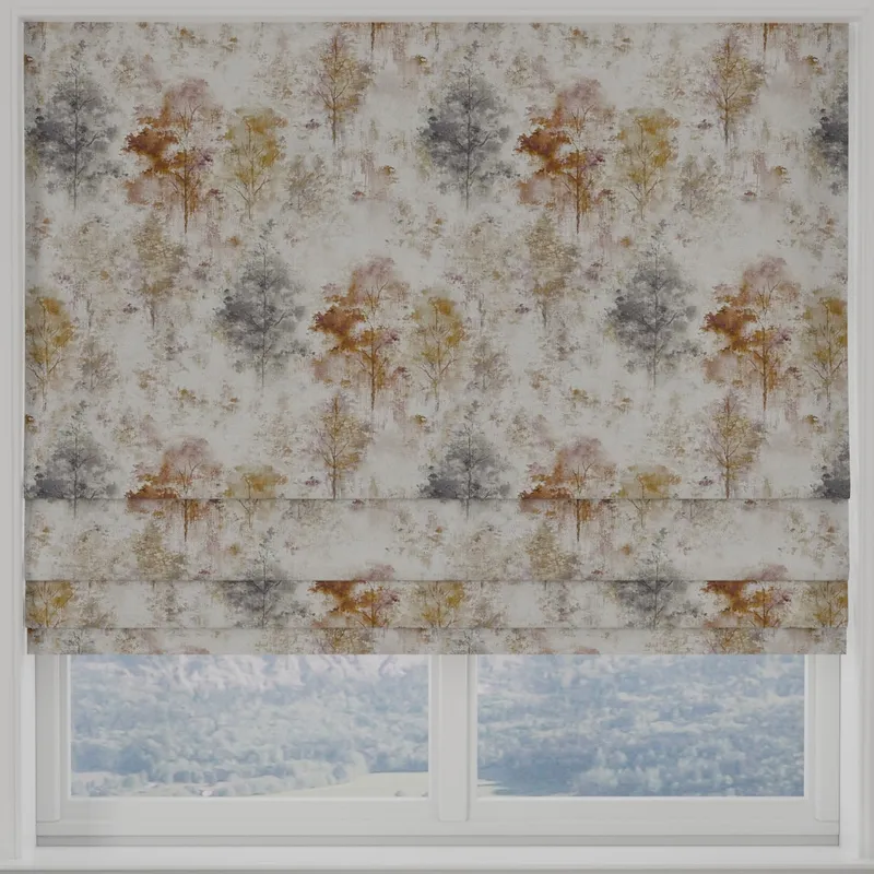 Woodland Made To Measure Roman Blind Rosemist