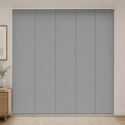 Alara Slate (Blackout) Blackout Panel Blinds