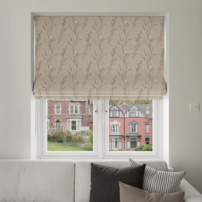Laura Ashley Pussy Willow Natural Blinds Uk